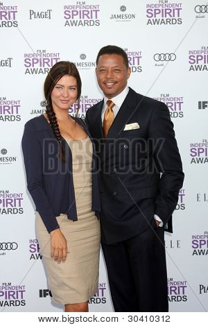 LOS ANGELES - FEB 25: Terrance Howard érkezik 2012 Film független a lélek Awards: a Bea