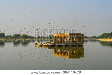 Gadsisar Lake In Jaisalmer, India