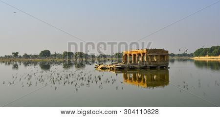 Gadsisar Lake In Jaisalmer, India