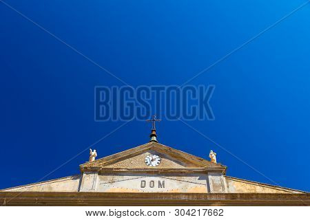 Giacomo And Quirico Saints Church In Rio Nell'elba, Italy