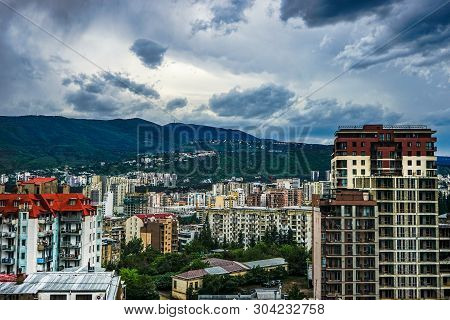 View To New Central Areas Of Tbilisi's Downtown