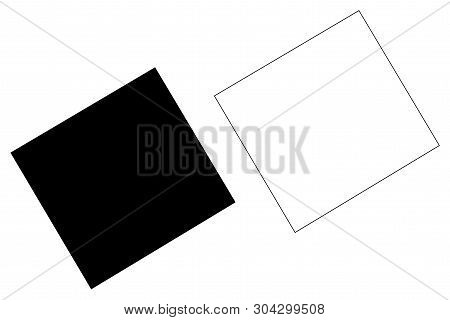Coryell County, Texas (counties In Texas, United States Of America,usa, U.s., Us) Map Vector Illustr