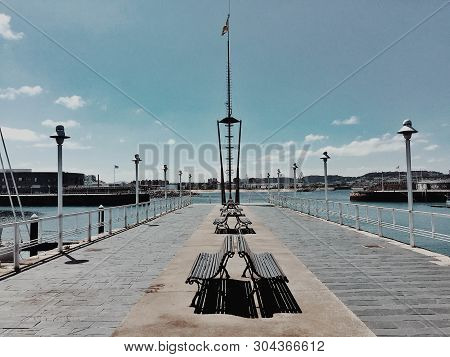 A Sunny Day In The Harbor, The Deserted City