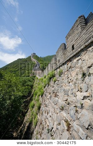 A grande muralha da China. Beijing.