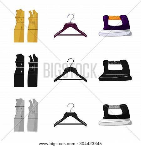 Vector Illustration Of Craft And Handcraft Icon. Set Of Craft And Industry Stock Vector Illustration