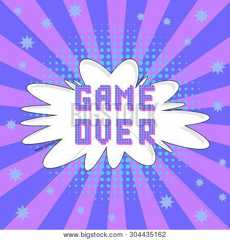 Retro Pixel Game Over Image & Photo (Free Trial) | Bigstock