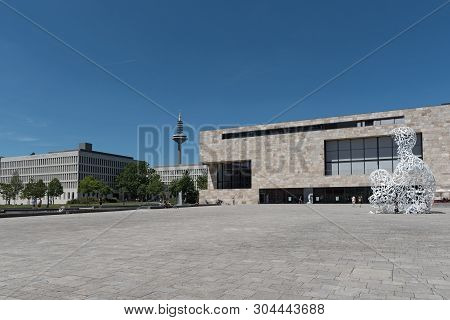 Building Of The Campus Westend Of The Goethe University Frankfurt Germany