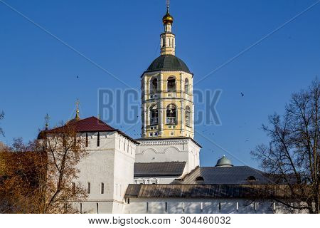 Ancient Pafnutevo-borovsky Monastery In Borovsk, Russia - October 2018