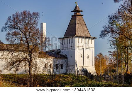 Ancient Pafnutevo-borovsky Monastery In Borovsk, Russia - October 2018
