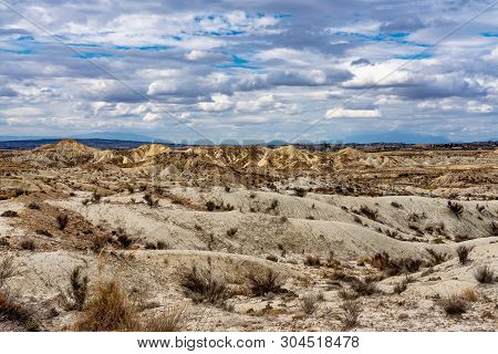 The Badlands Of Abanilla And Mahoya Near Murcia In Spain