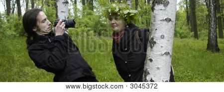 Fotograf a Model