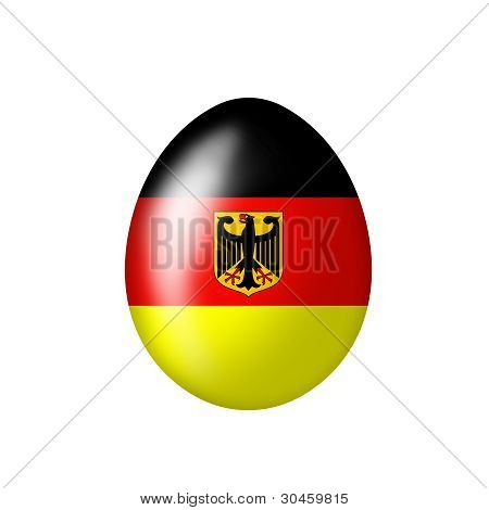 Egg With A German Eagle