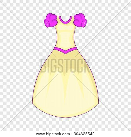 Cinderella Dress Icon. Cartoon Illustration Of Cinderella Dress Vector Icon For Web Design
