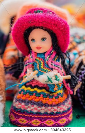 Colorful And Andean Doll Crafts - Cajamarca Peru