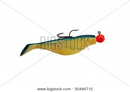 Gummi fiskeri lokke