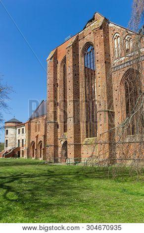 Ruins Of The Klosterkirche Church In Dargun, Germany