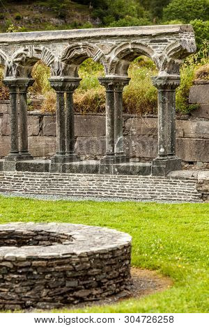 The Remains Of Lysekloster, Lyse Mariakloster, Ruined Monastery In South Western Norway.