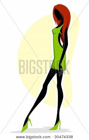 Senhora elegante