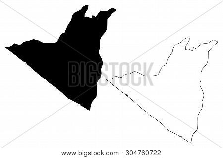 Retalhuleu Department (republic Of Guatemala, Departments Of Guatemala) Map Vector Illustration, Scr