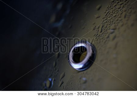 Nikel Hole Macro Background Wallpaper High Quality Prints 50,6 Megapixels
