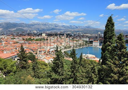 Split City, Croatia (region Of Dalmatia). Unesco World Heritage Site.