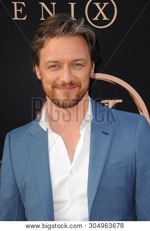 James McAvoy at the Los Angeles premiere of 'Dark Phoenix' held at the TCL Chinese Theatre in Hollywood, USA on June 4, 2019.