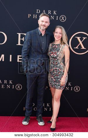 LOS ANGELES - JUN 4:  Shawn Ashmore, Dana Wasdin at the 