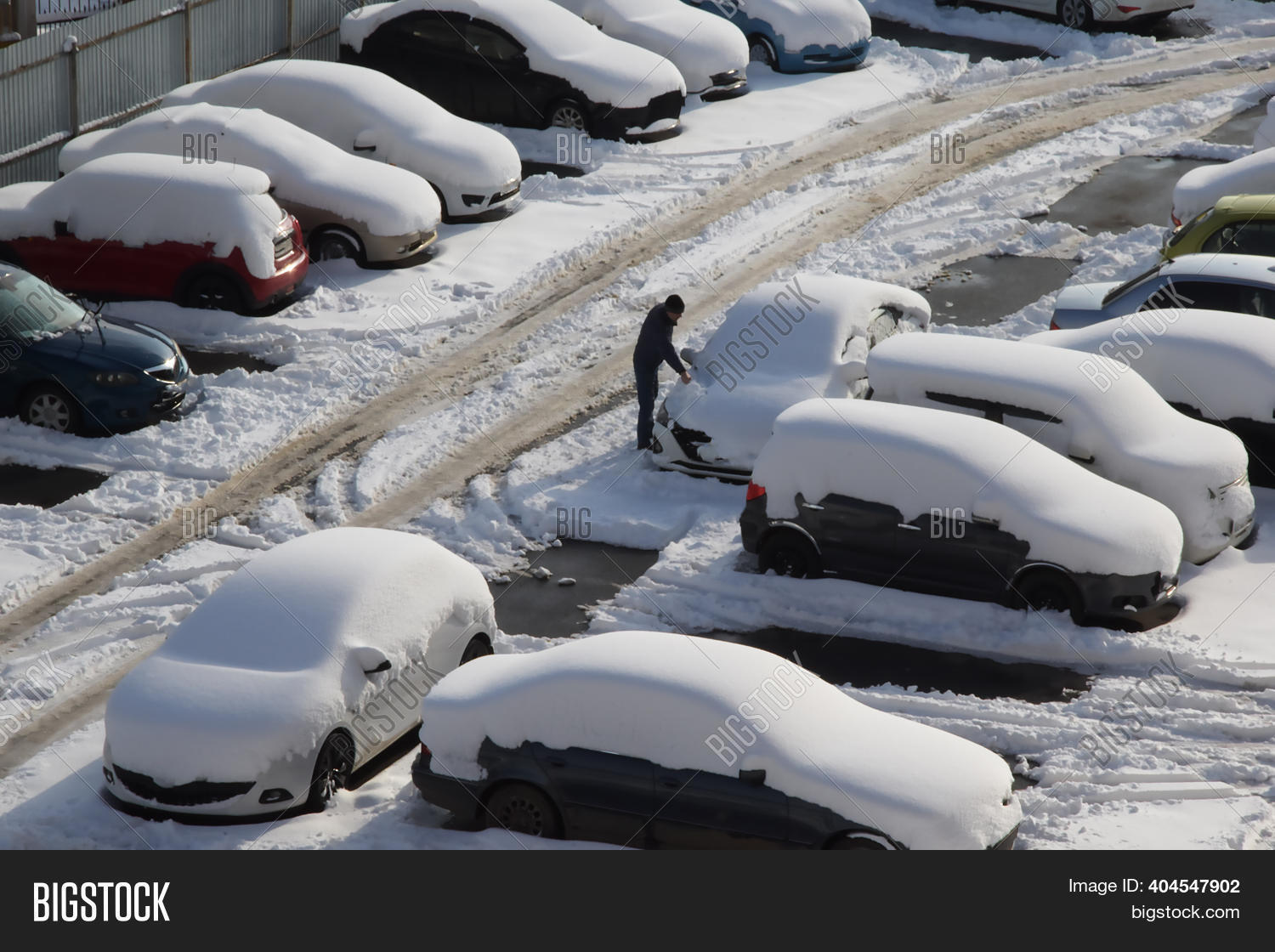Car Parking Winter Image & Photo (Free Trial) Bigstock