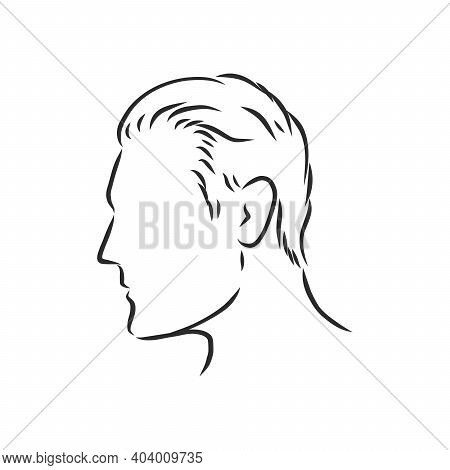 Male Side Profile Drawing Outline Side Profile Vector Photo Free Trial Bigstock outline side profile vector photo