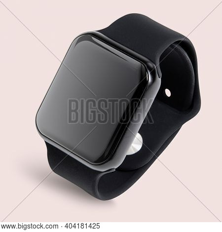 Smartwatch screen mockup digital device