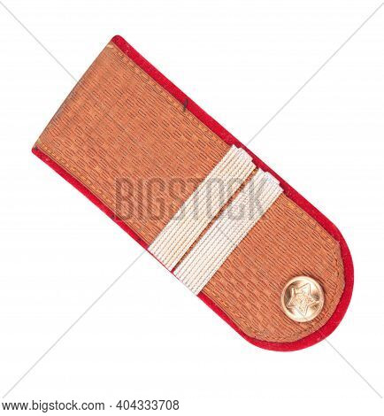 Shoulder Epaulet Isolated At Dry Sunny Summer Day