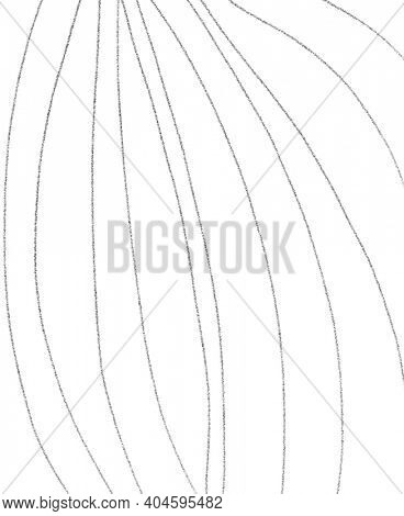 Modern Design-Minimalist Lines of 6B Pencil