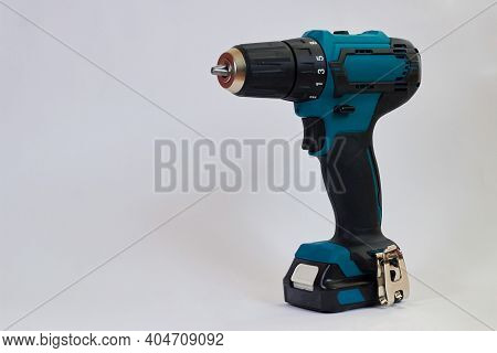 Professional Screwdriver For Work. Screw Driver For Screwing Screws