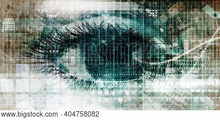 Disruptive Technologies or Technology Disruptor as a Concept 3d Render