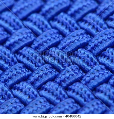 blaue verwobenen Textur
