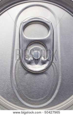 Top of a beer, Soda Can with Pull Tab