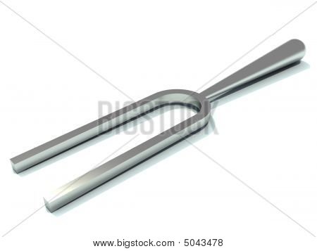 Tuning Fork From Stainless Steel