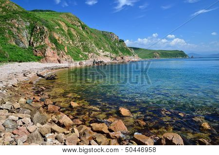 Coast Of Sea Of Japan