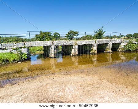 Clapper Bridge Bodmin Moor Cornwall