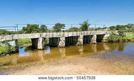 Clapper Bridge Bodmin Moor Cornwall
