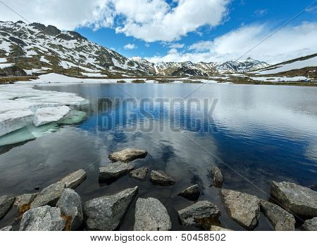 Alps Mountain Lake