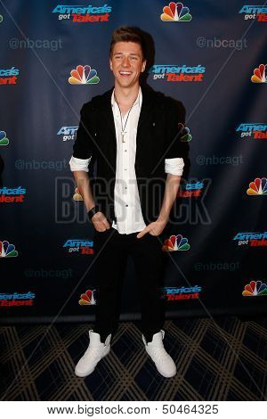 NEW YORK-SEP 4: Magician Collins Key attends the post-show red carpet for NBC's 