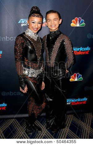 NEW YORK-SEP 4: D'Angelo and Amanda attend the post-show red carpet for NBC's 
