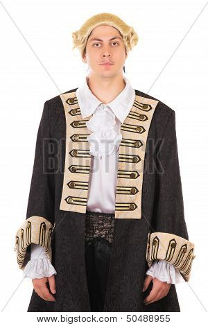 Man In Medieval Costume
