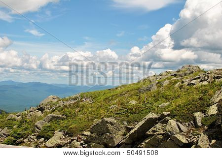 On the Edge of a Mountain