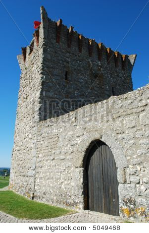 Ourém Castle (blue Sky Background)