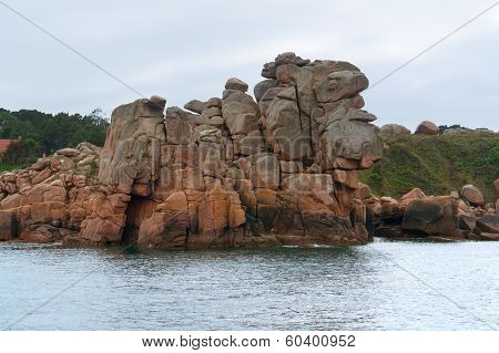 Rock Formation Near Seven Islands