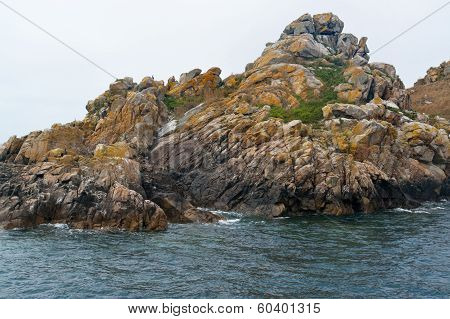 Rock Formation At Seven Islands