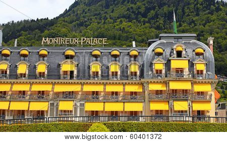 Luxury Hotel In Montreux, Switzerland