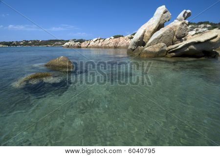 หินและทะเล Sardinia